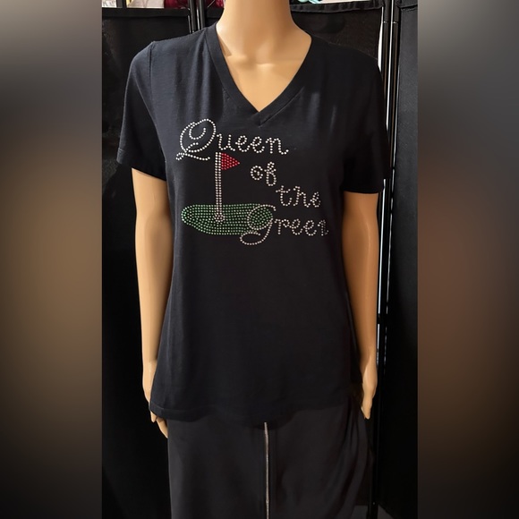 “Queen of the Green” Tee-shirt sz M - Picture 2 of 7